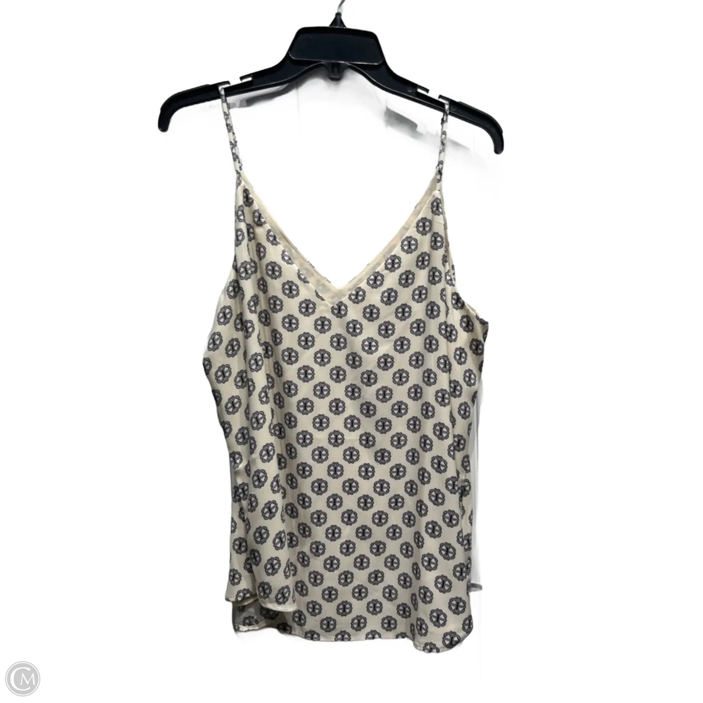 Top Sleeveless By Express In Black & Cream, Size: L