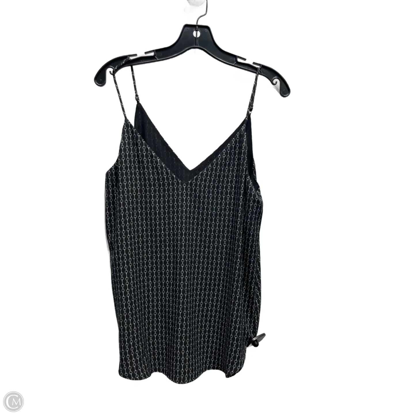 Top Sleeveless By Express In Black & White, Size: M