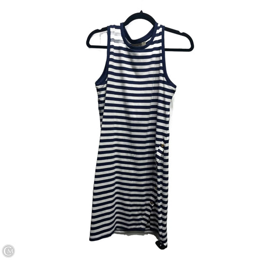 Dress Casual Short By Michael By Michael Kors In Blue & White, Size: M