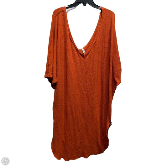 Dress Casual Short By Free People In Orange, Size: Osfm