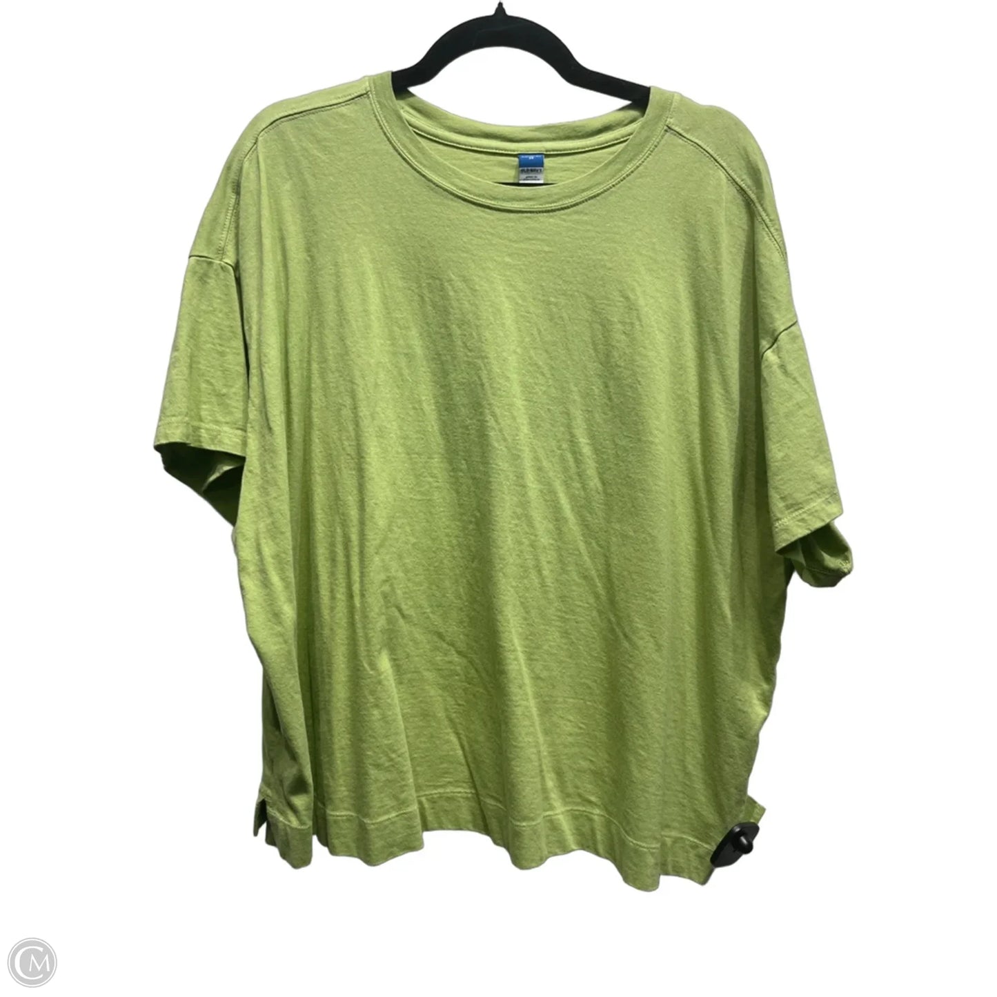 Top Short Sleeve Basic By Old Navy In Green, Size: 2x