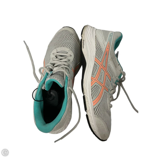 Shoes Athletic By Asics In Orange & White, Size: 9.5