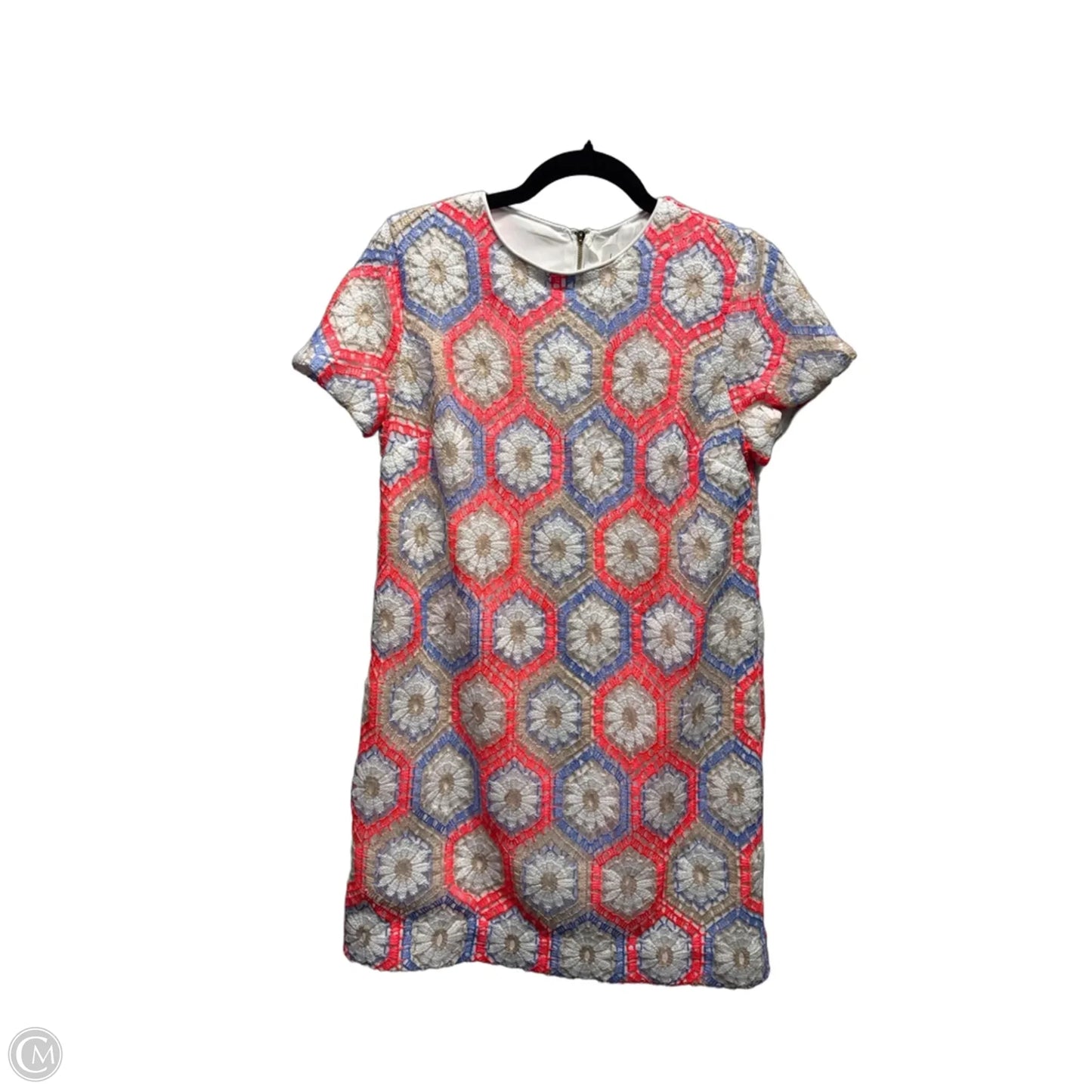 Dress Designer By Lilly Pulitzer In Blue & Orange, Size: 2