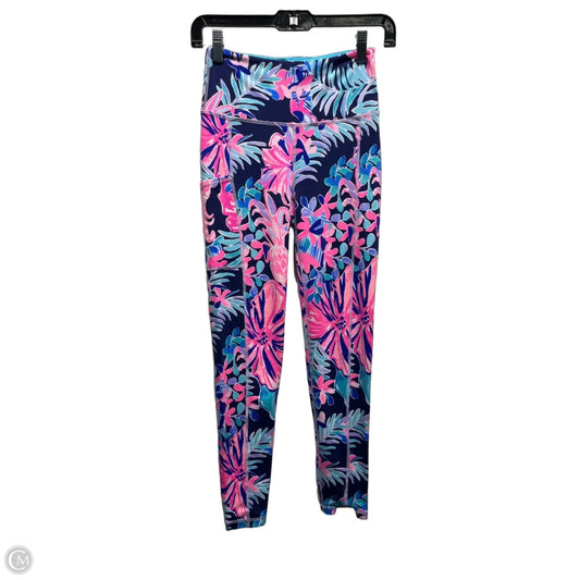 Pants Designer By Lilly Pulitzer In Blue & Pink, Size: Xs