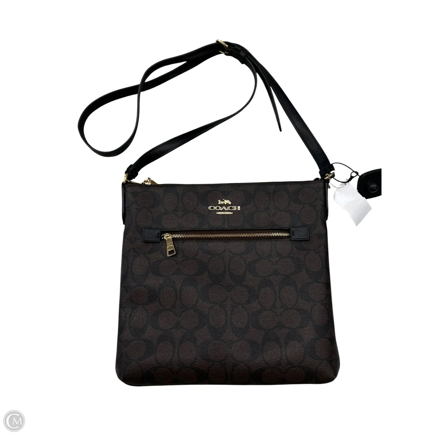Crossbody Designer By Coach, Size: Medium