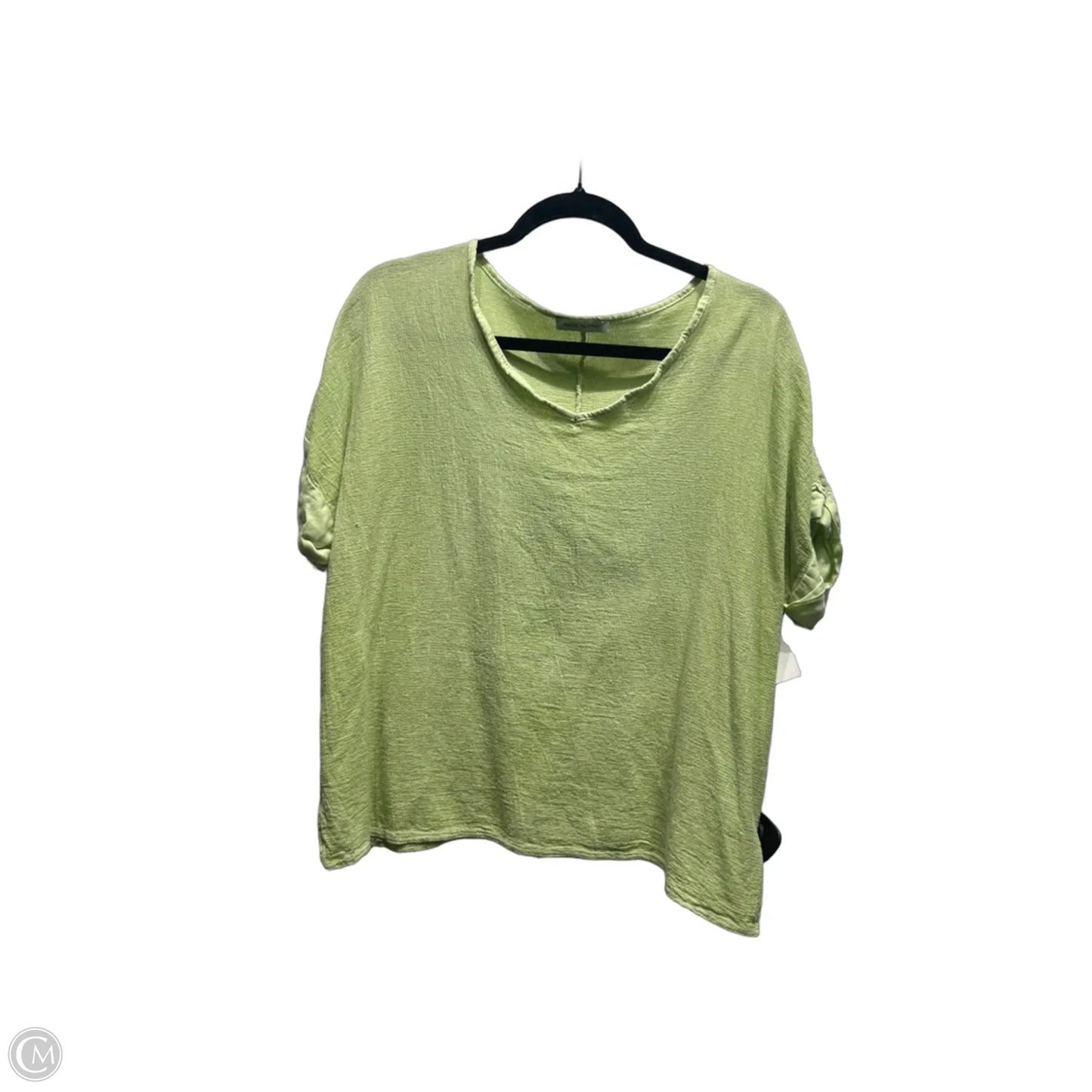 Top Short Sleeve By M Made In Italy In Green, Size: L
