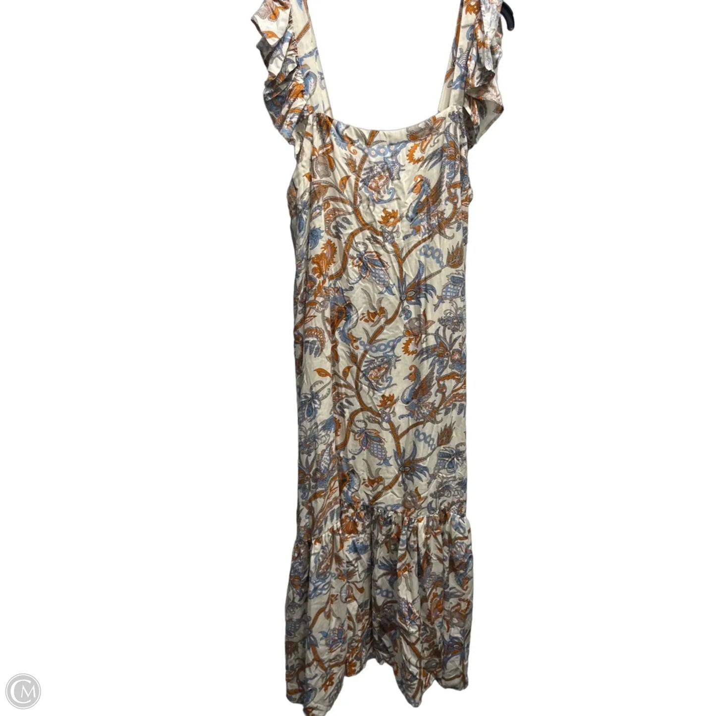 Dress Casual Maxi By House Of Harlow In Blue & Orange, Size: Xl