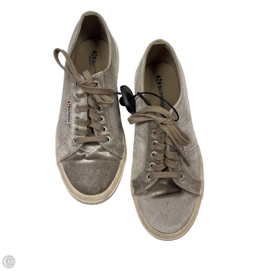 Shoes Sneakers By Superga In Tan, Size: 8.5