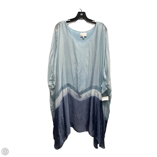 Top Short Sleeve By Belle France In Blue, Size: Xl