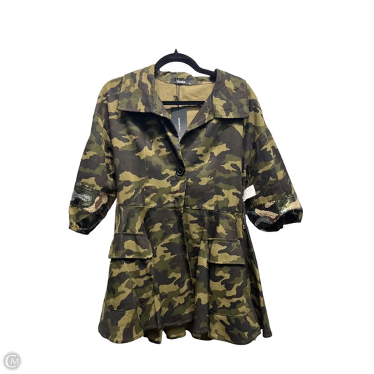 Jacket Other By KOSMIOS In Camouflage Print, Size: S