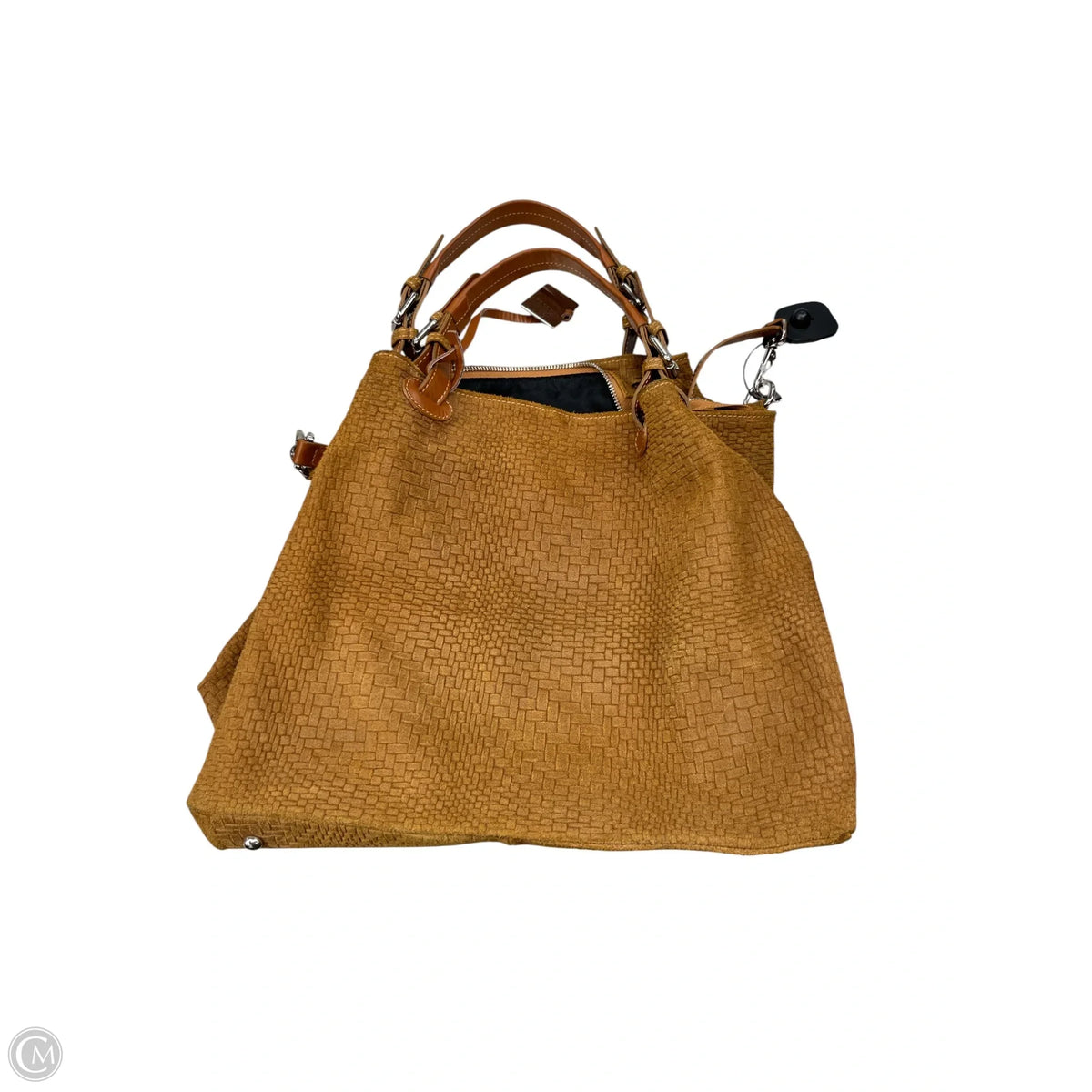 Handbag Leather By TREVI, Size: Large