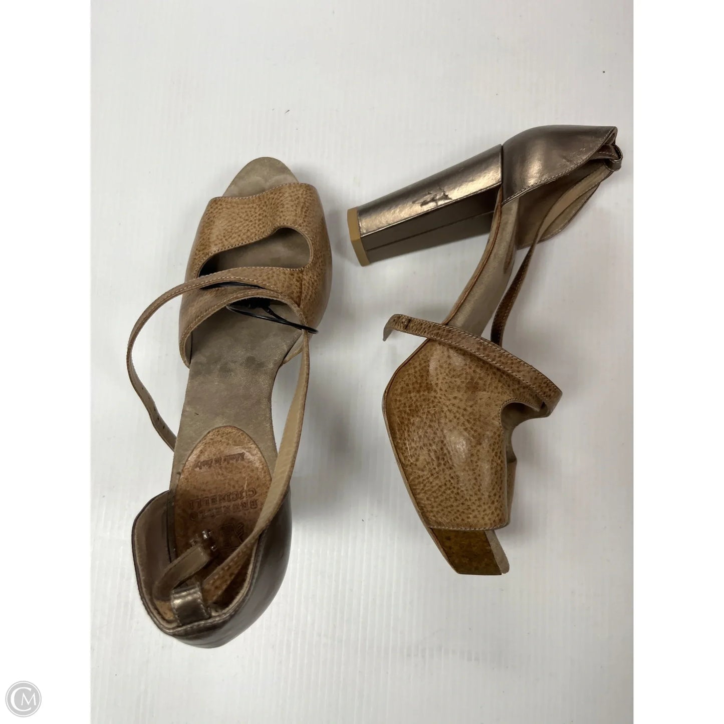 Shoes Designer By Brunello Cucinelli In Brown, Size: 10
