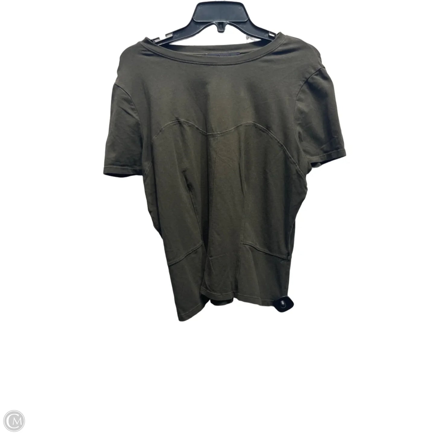 Top Short Sleeve Basic By White House Black Market In Green, Size: Xl