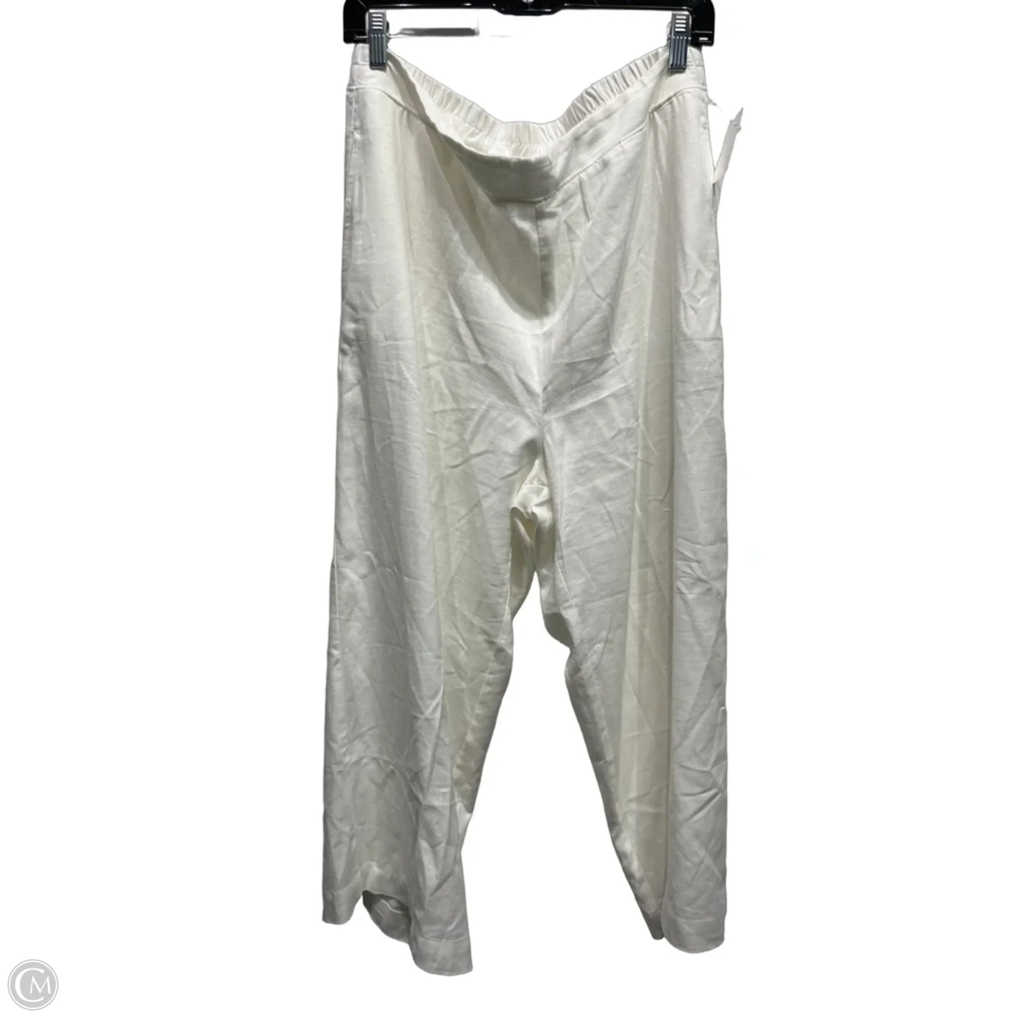Pants Linen By Chicos In White, Size: L