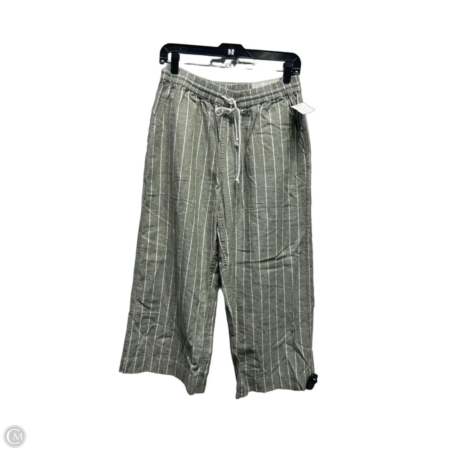 Pants Linen By Beachlunchlounge In Green, Size: S