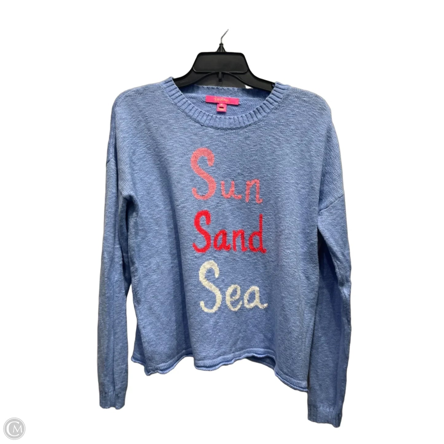 Sweater Designer By Lilly Pulitzer In Blue, Size: M