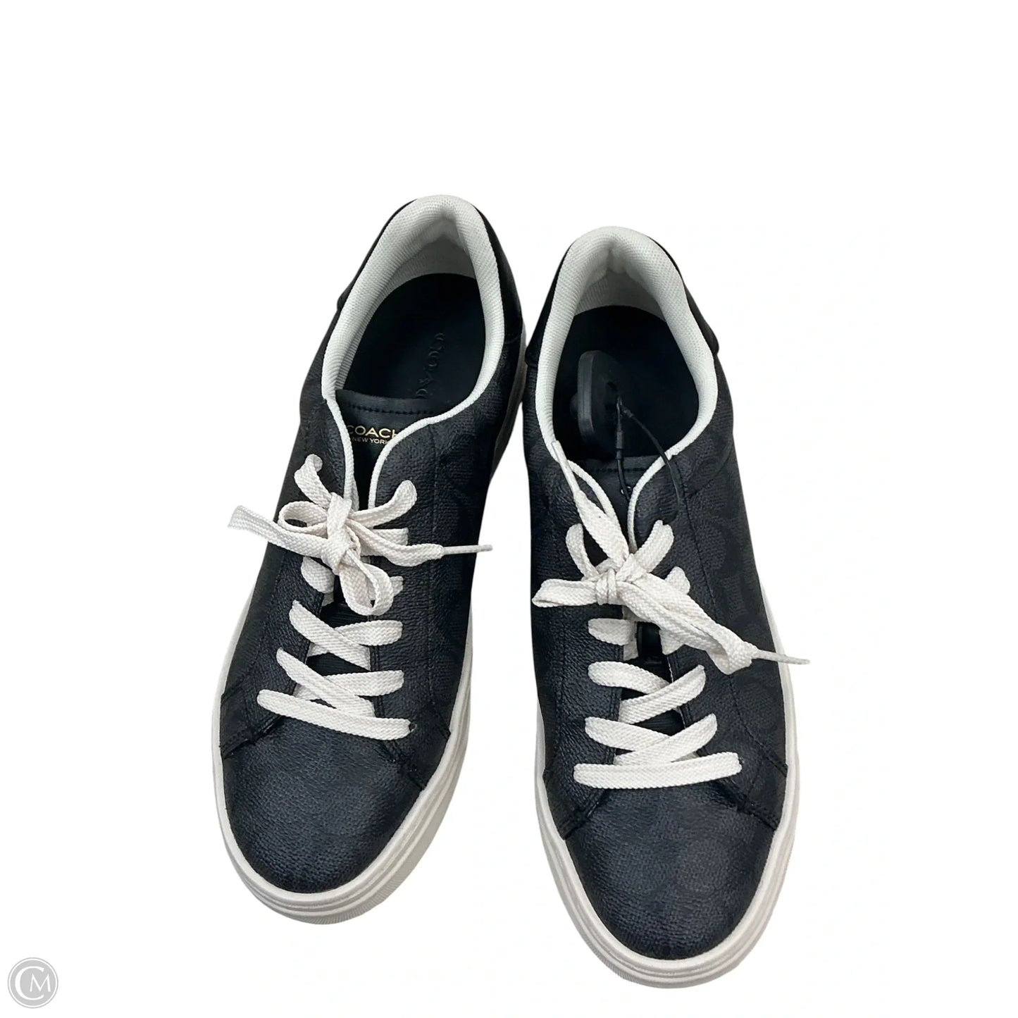 Shoes Designer By Coach In Black & White, Size: 9