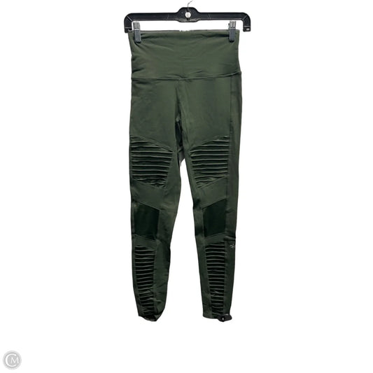 Athletic Leggings By Alo In Green, Size: S