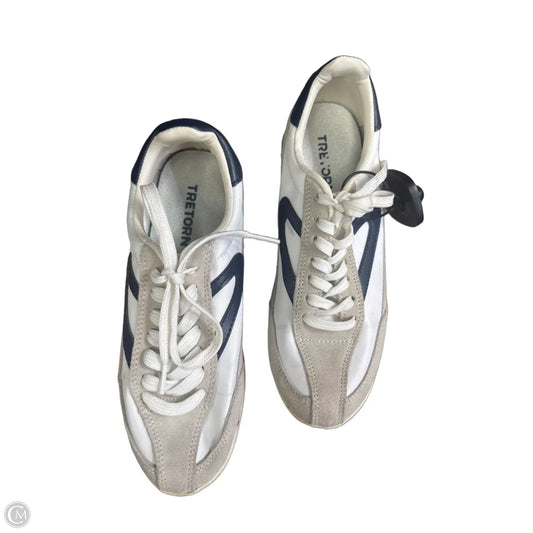 Shoes Sneakers By Tretorn In Blue & White, Size: 6
