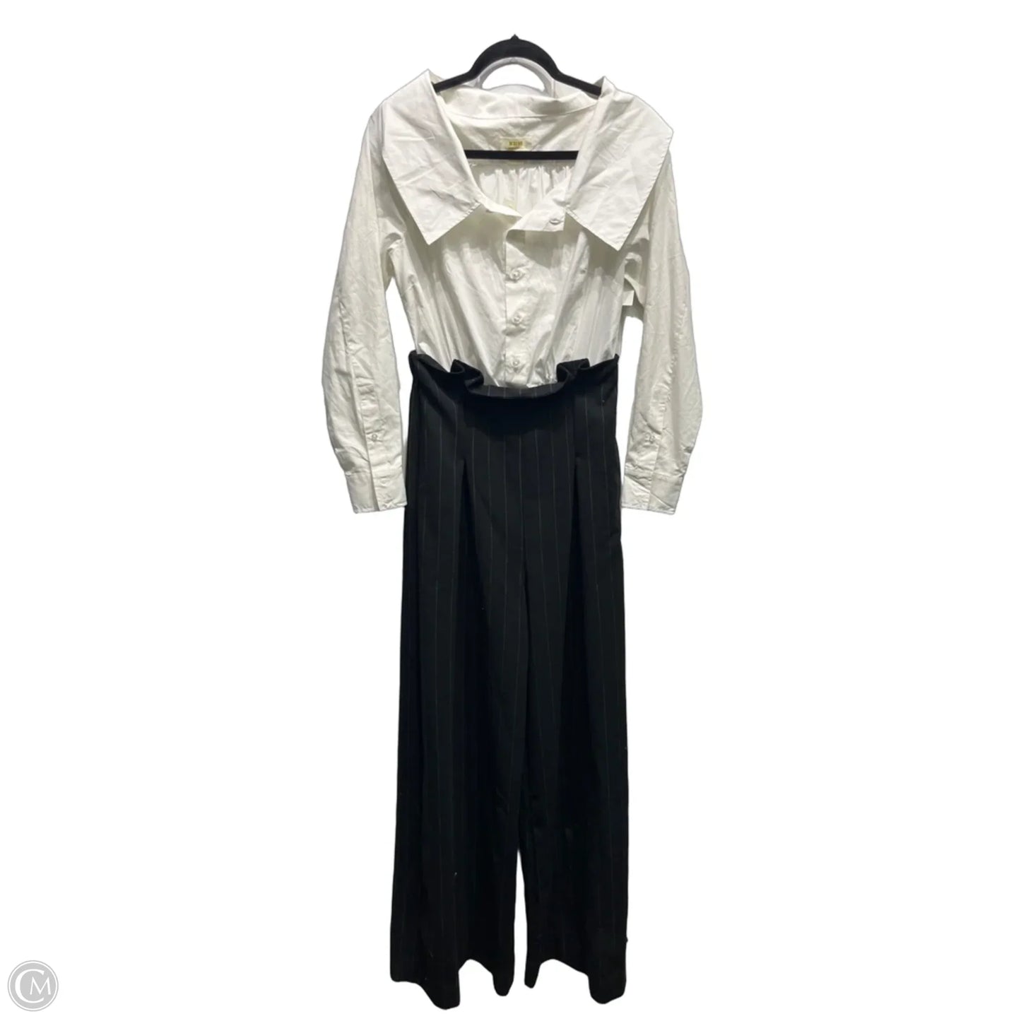 Jumpsuit By Maeve In Black & White, Size: 4