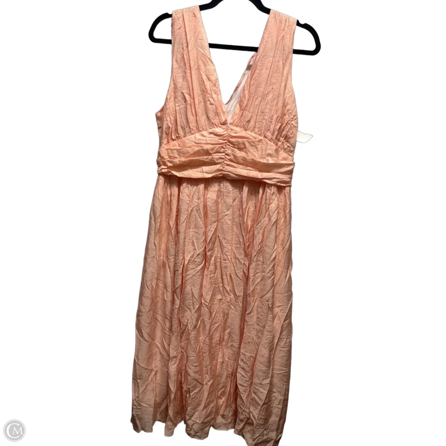 Dress Casual Midi By Mittoshop In Orange, Size: L