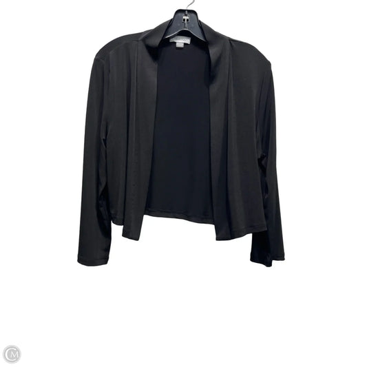 Cardigan By Calvin Klein In Black, Size: Xl