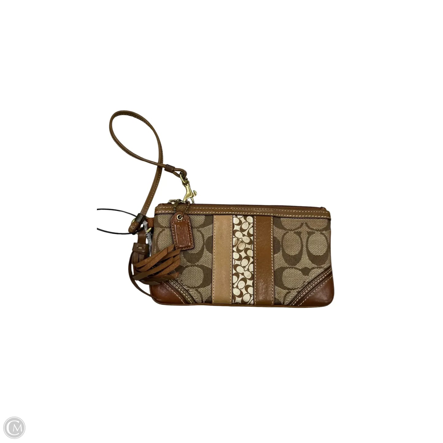 Wristlet Designer By Coach, Size: Medium