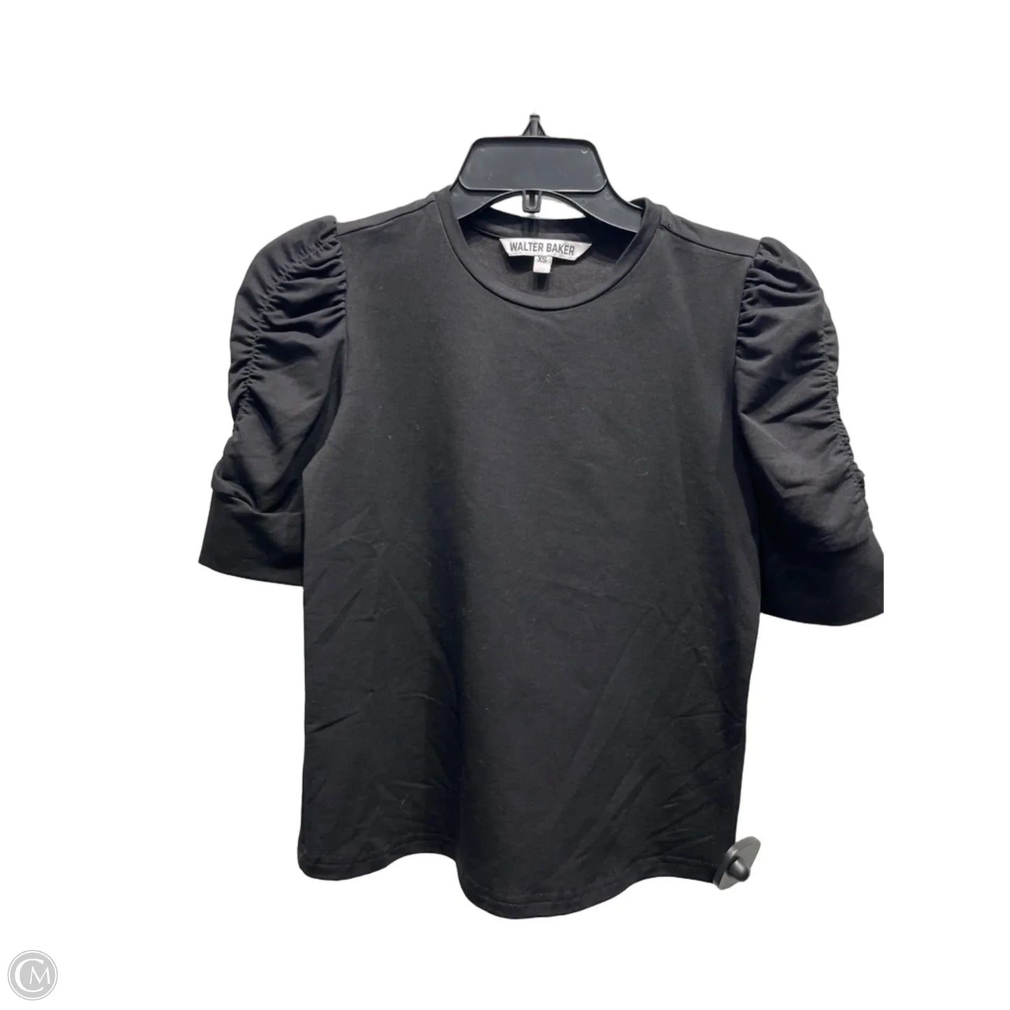 Top Short Sleeve By Walter Baker In Black, Size: Xs