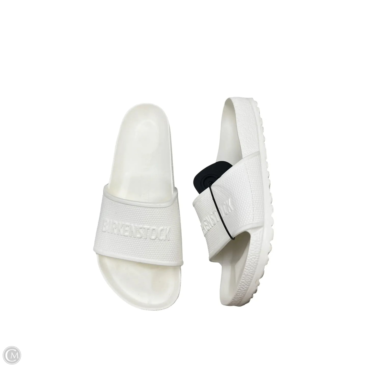 Sandals Flats By Birkenstock In White, Size: 7