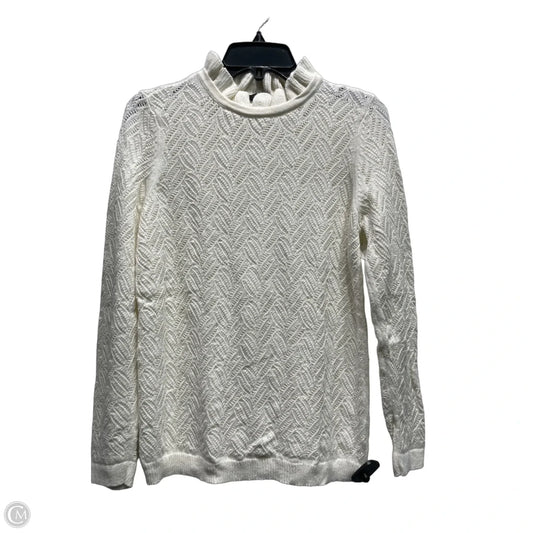 Sweater By Talbots In Cream, Size: M
