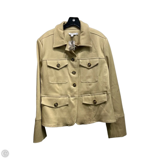 Jacket Other By Chicos In Tan, Size: S