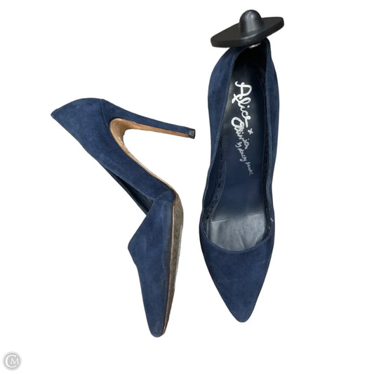 Shoes Designer By Alice + Olivia In Navy, Size: 8