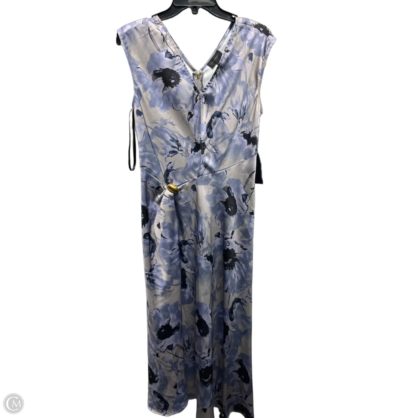 Dress Party Long By Donna Karan In Purple, Size: 4