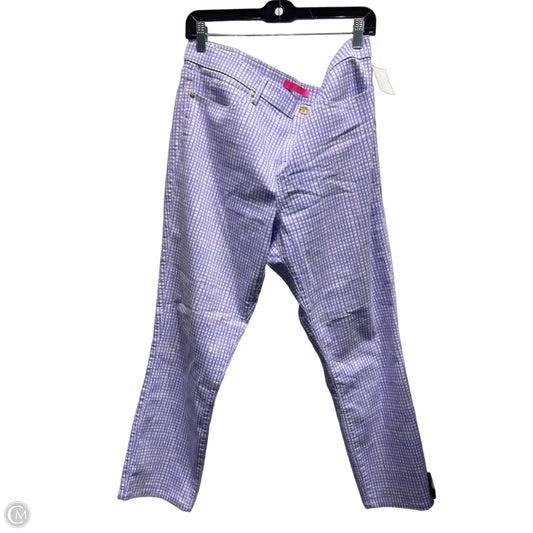 Pants Designer By Lilly Pulitzer In Purple, Size: 16