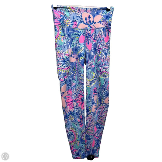 Pants Designer By Lilly Pulitzer In Blue & Pink, Size: Xs