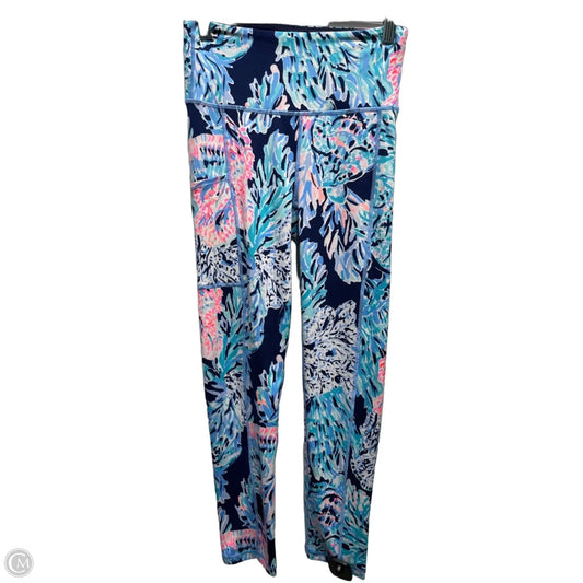 Pants Designer By Lilly Pulitzer In Blue & Pink, Size: Xs