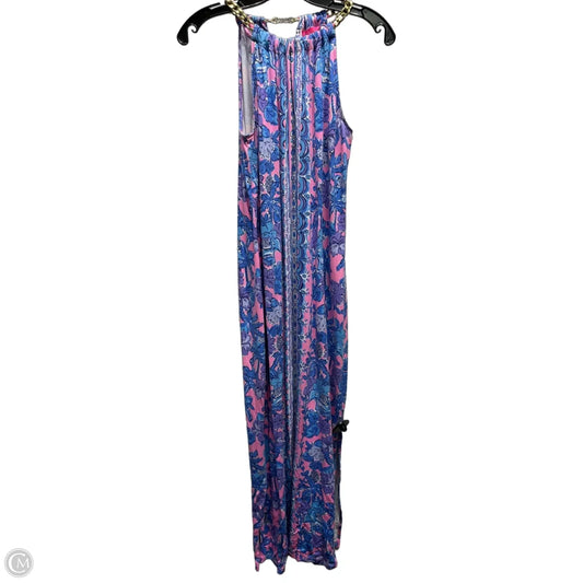 Dress Designer By Lilly Pulitzer In Pink & Purple, Size: Xs