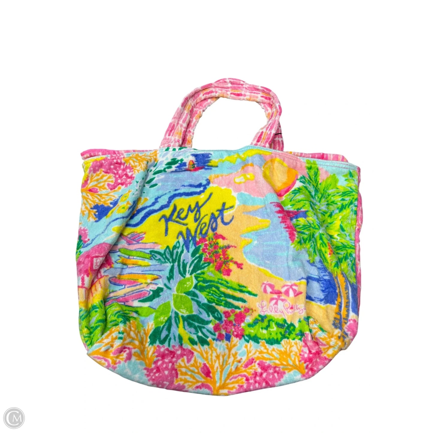 Tote Designer By Lilly Pulitzer, Size: Medium