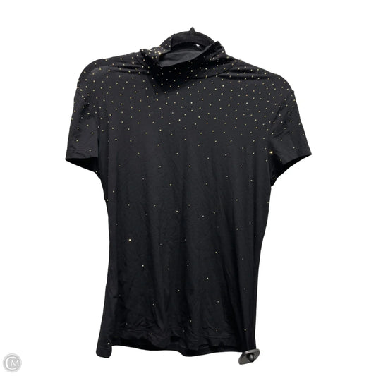 Top Short Sleeve Luxury Designer By St John Collection In Black, Size: M