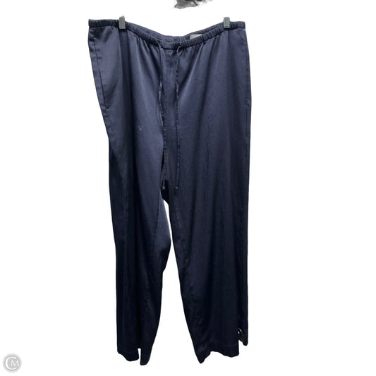 Pants Wide Leg By Banana Republic In Navy, Size: Xl