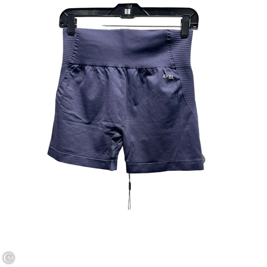 Athletic Shorts By Aybl In Purple, Size: Xl