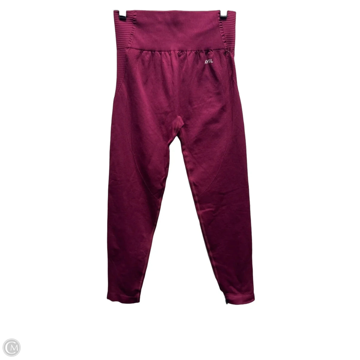 Athletic Leggings By Aybl In Maroon, Size: Xl