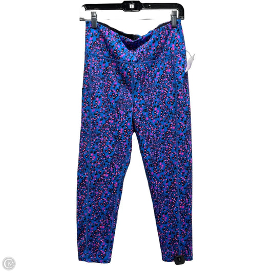 Pants Designer By Lilly Pulitzer In Blue & Pink, Size: L