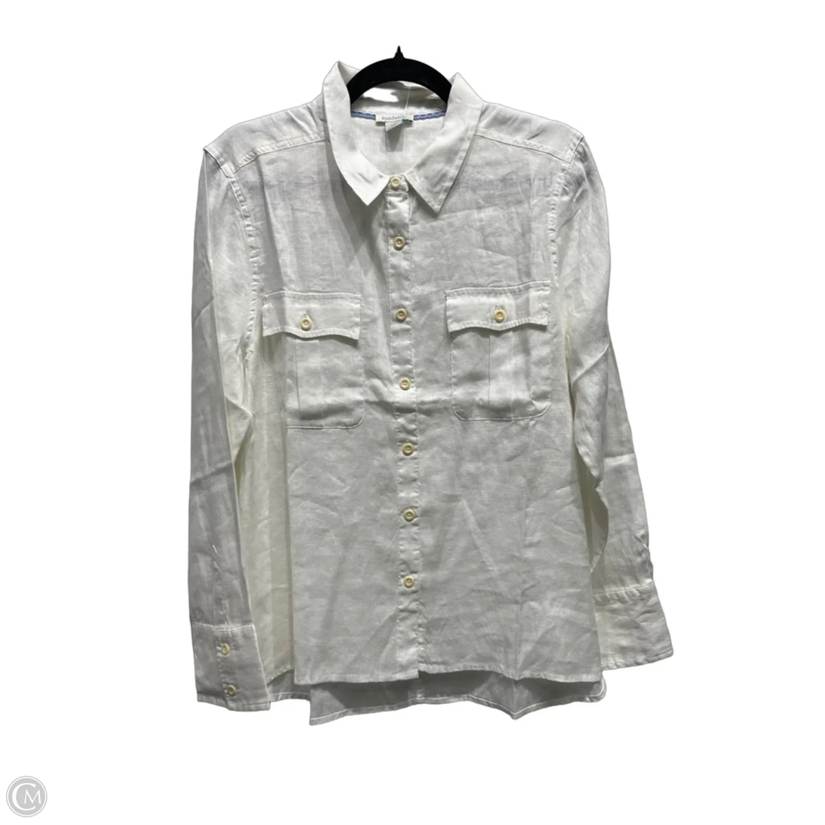 Top Long Sleeve By Sundance In White, Size: L