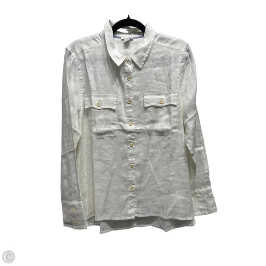 Top Long Sleeve By Sundance In White, Size: L