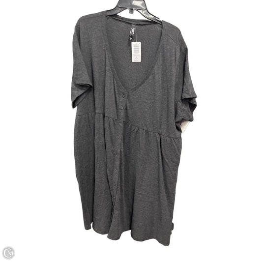 Dress Casual Short By Torrid In Grey, Size: 3x
