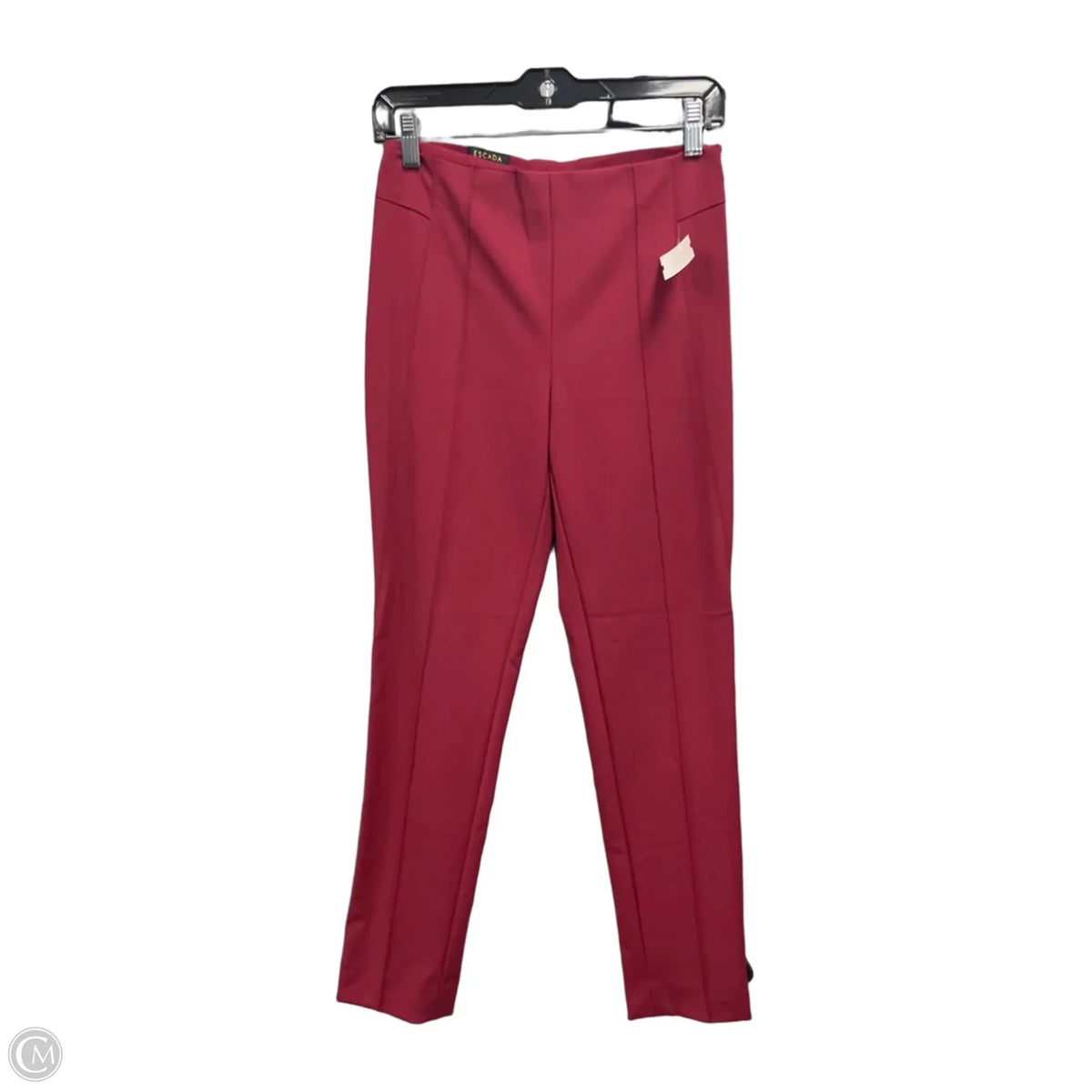Pants Designer By Escada In Maroon, Size: 6