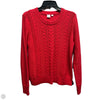 Sweater By Gap In Red, Size: M