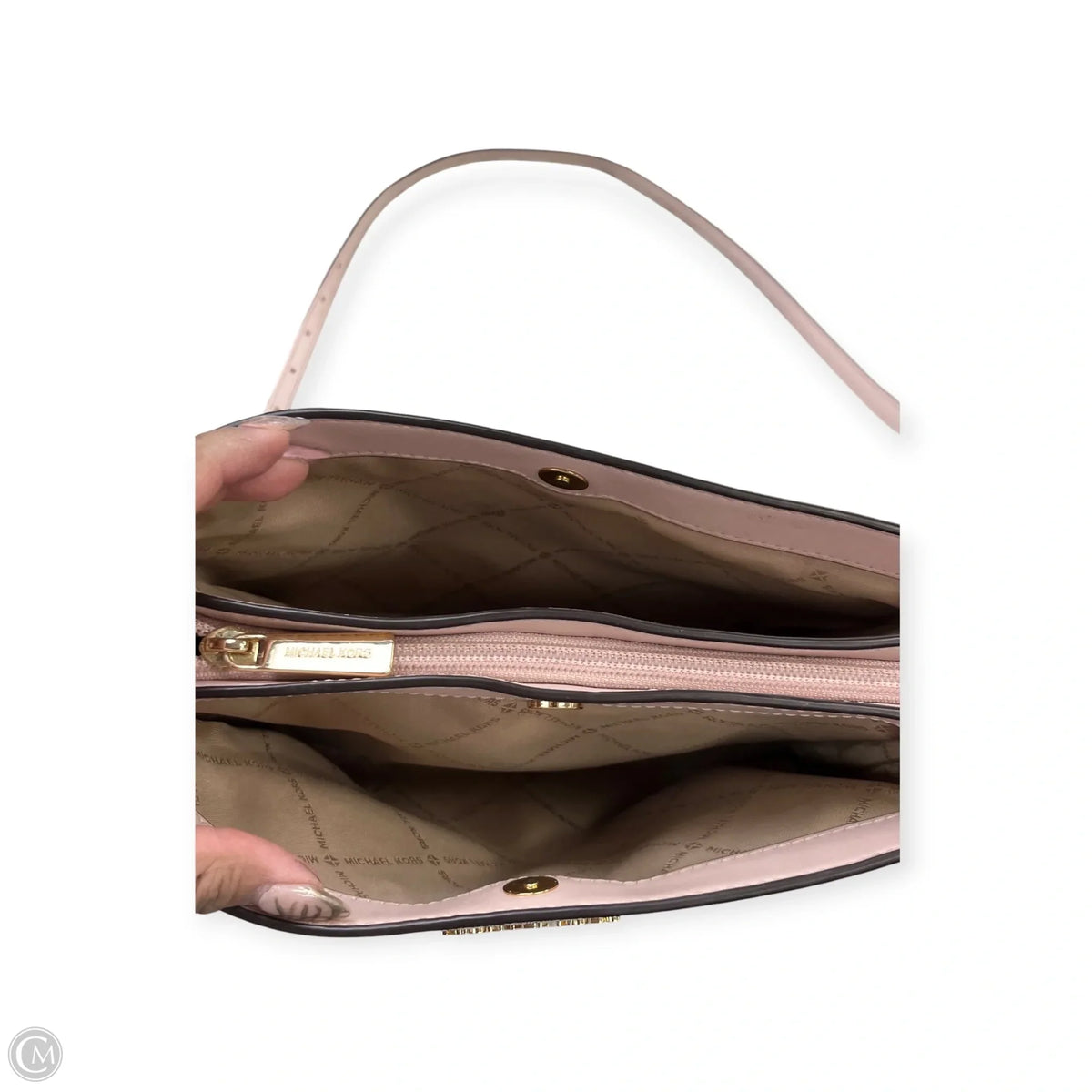 Crossbody Designer By Michael Kors, Size: Medium