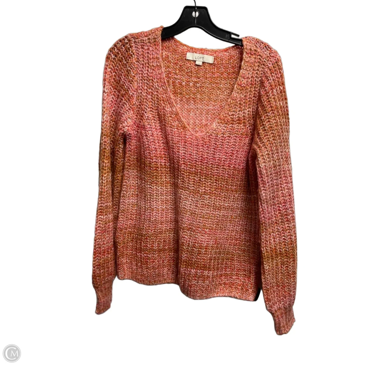 Sweater By Loft In Orange, Size: S